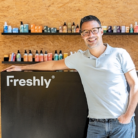 Miquel Antolín, (co-fundador y CEO en  de Freshly Cosmetics)
