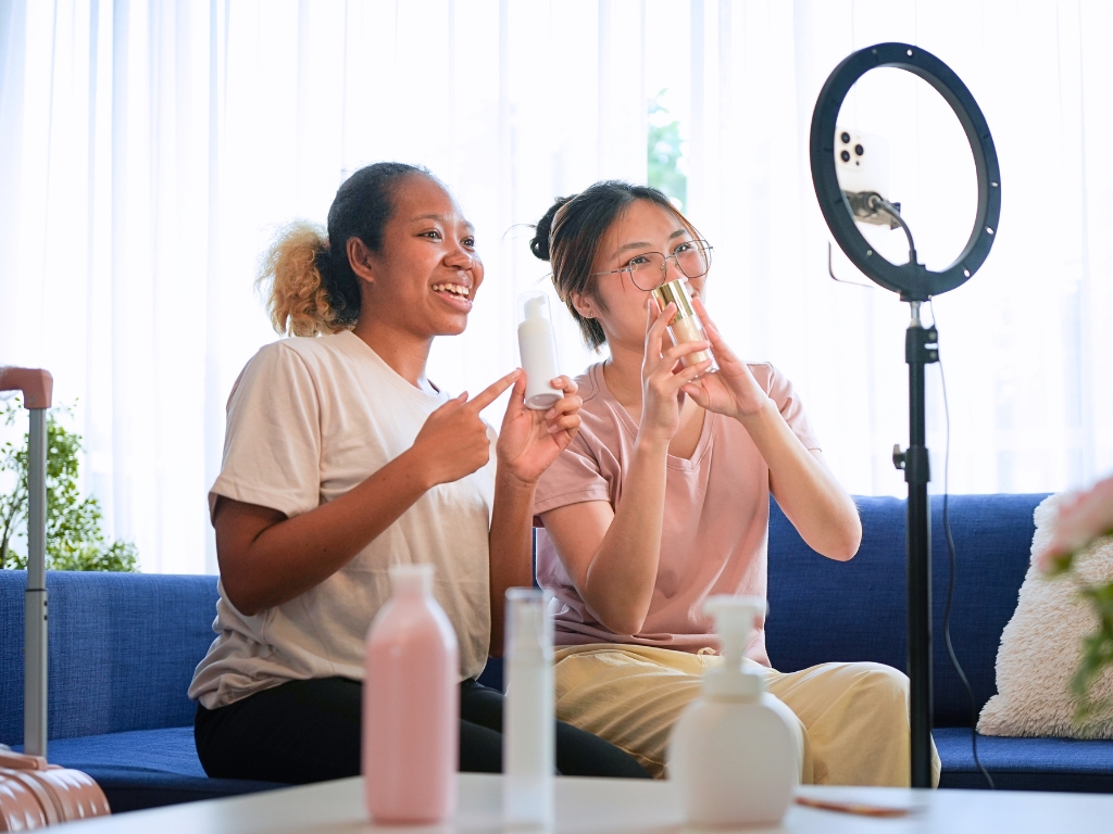 Beauty influencers